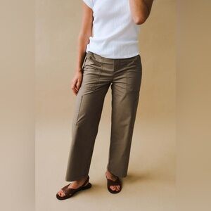 AGOLDE Daria Utility Pant Wide Leg Green Sz 26